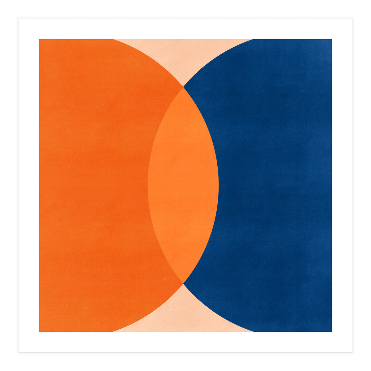 Sun Moon Abstract (Print Only)