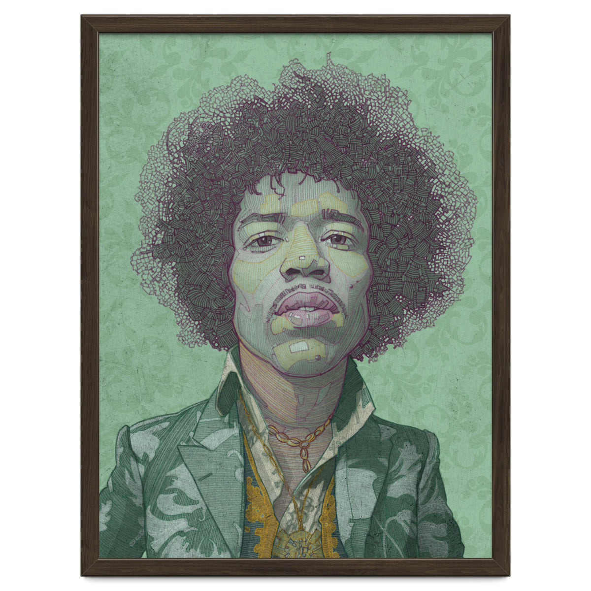 Hendrix Illustration