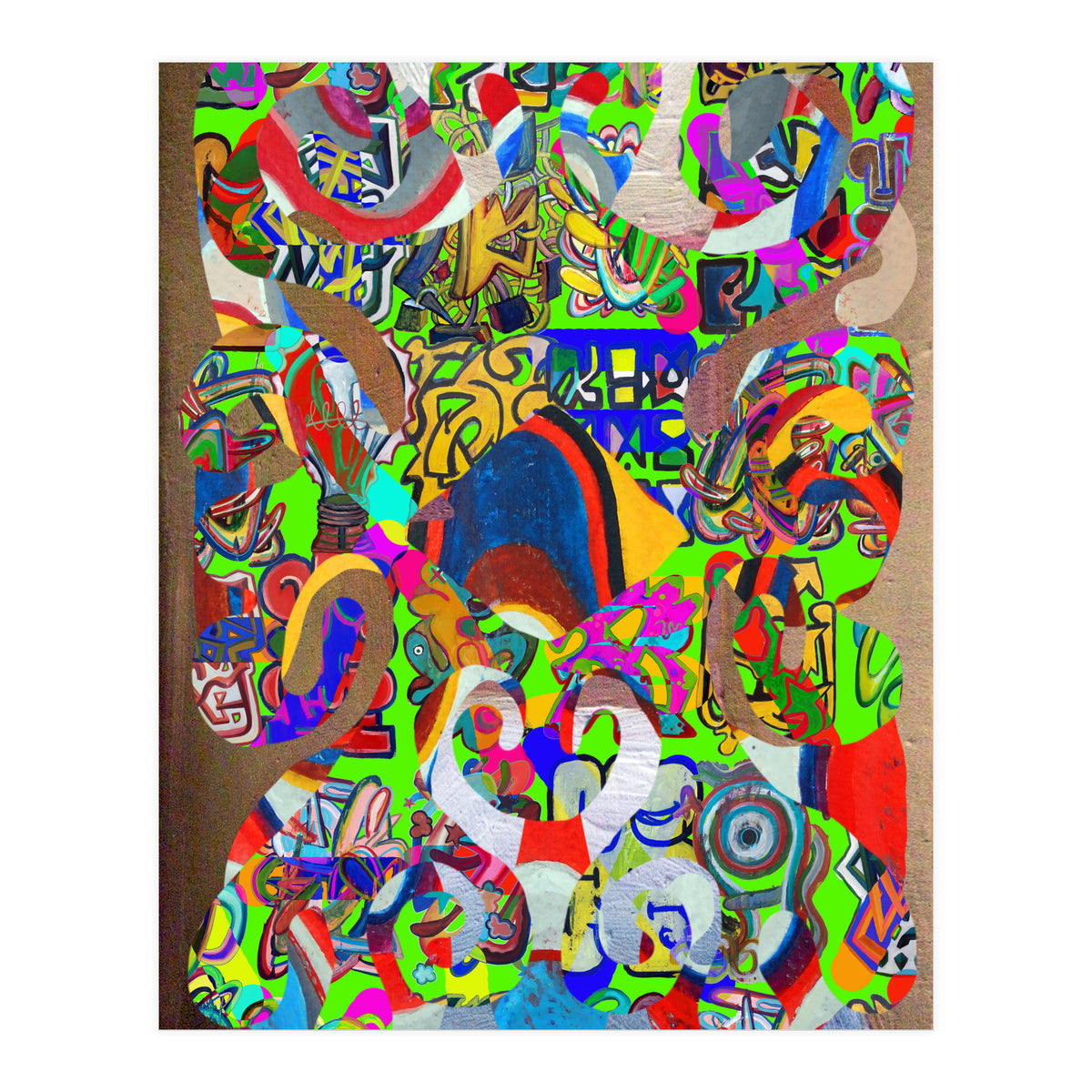 Pop Abstract 2023 A 21 (Print Only)