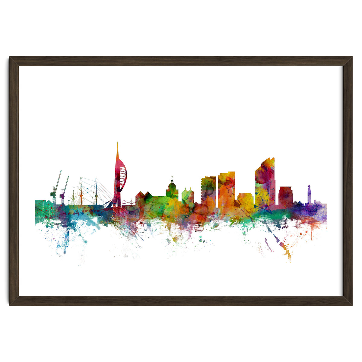 Portsmouth England Skyline