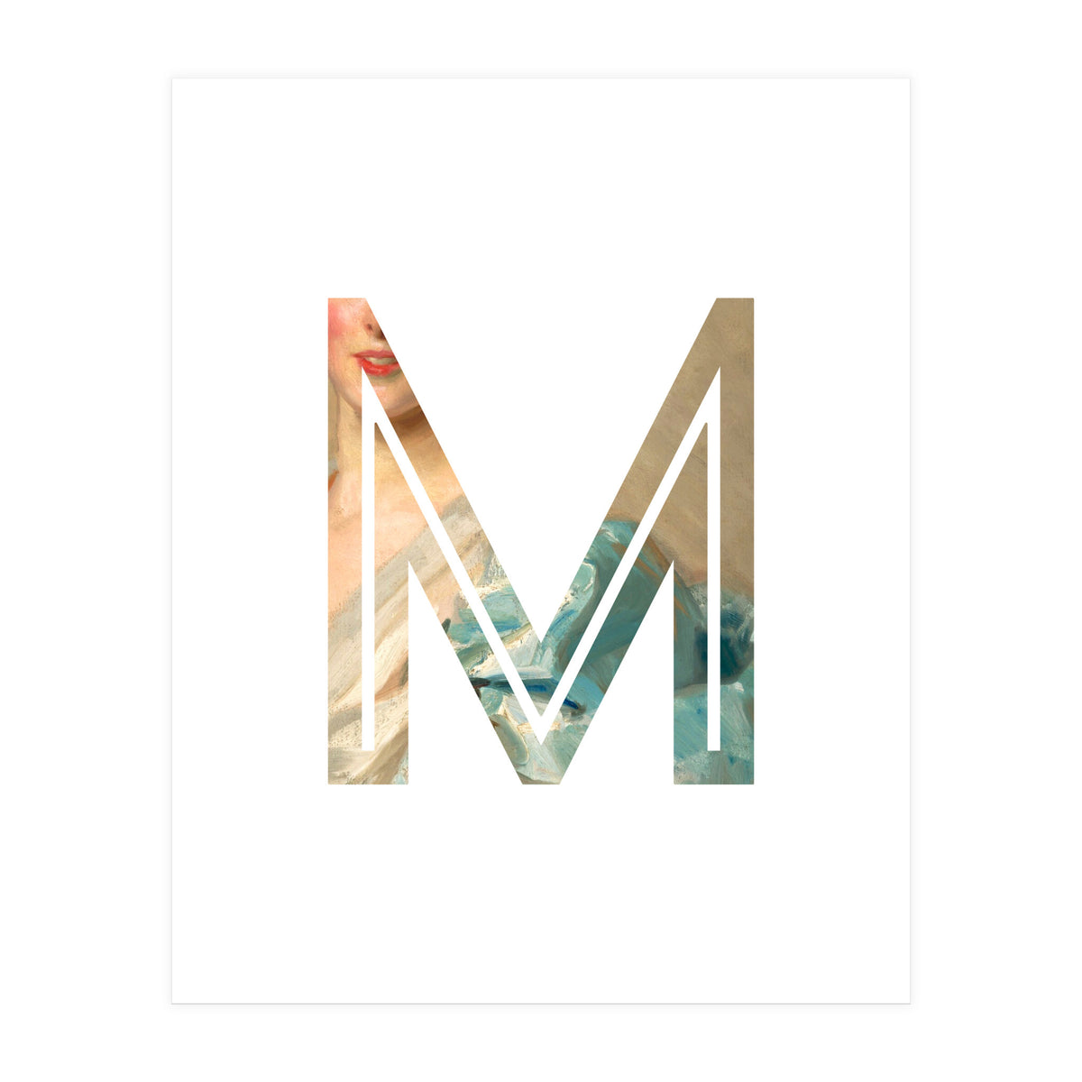 Letter M - (Impress) (Print Only)