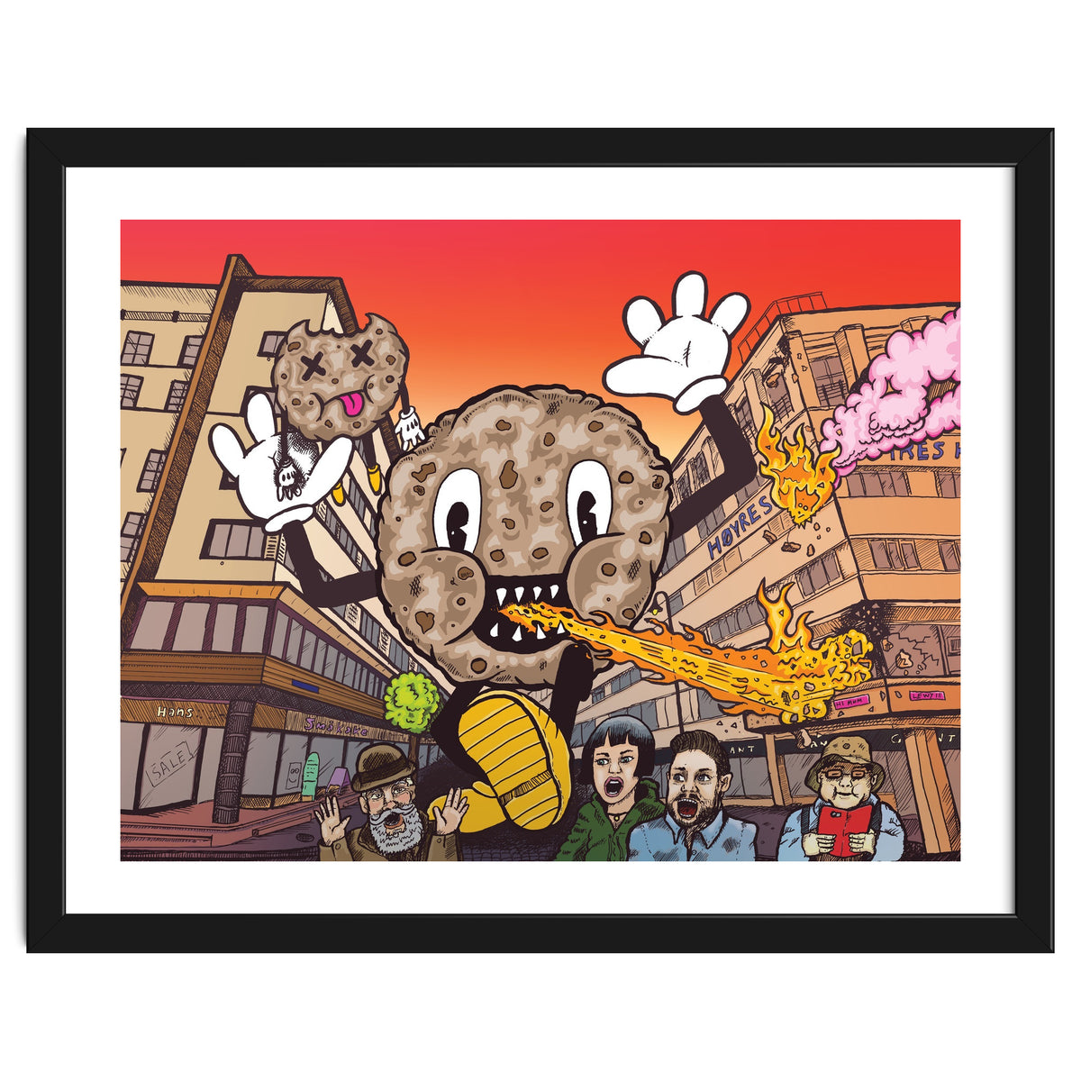 Cookie Monster 12.3% ABV Bourbon Barrel Aged Coconut Chocolate Chip Stout - Amundsen Brewery