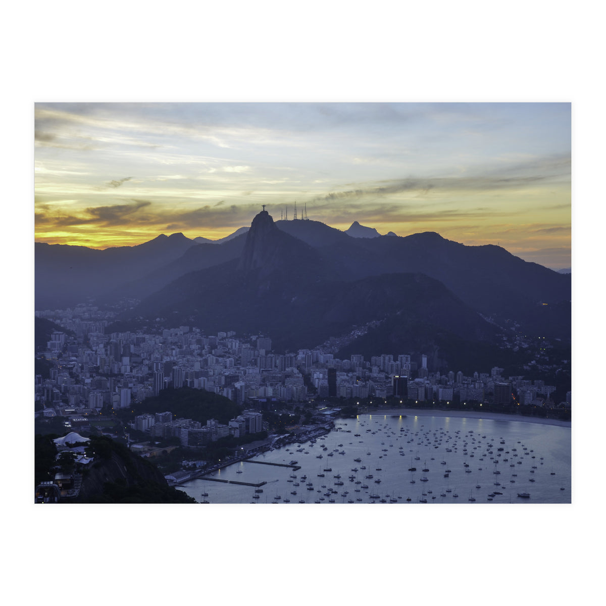 Carioca Sunset 3 3x5 (Print Only)