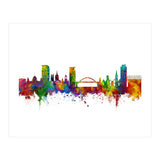 Sunderland England Skyline (Print Only) thumbnail