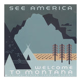 Welcome To Montana, USA. (Print Only) thumbnail