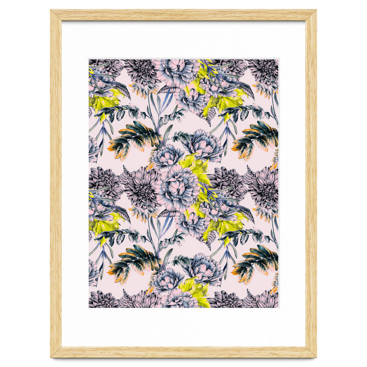 Flowering blooming in pink