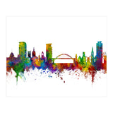 Sunderland England Skyline (Print Only) thumbnail
