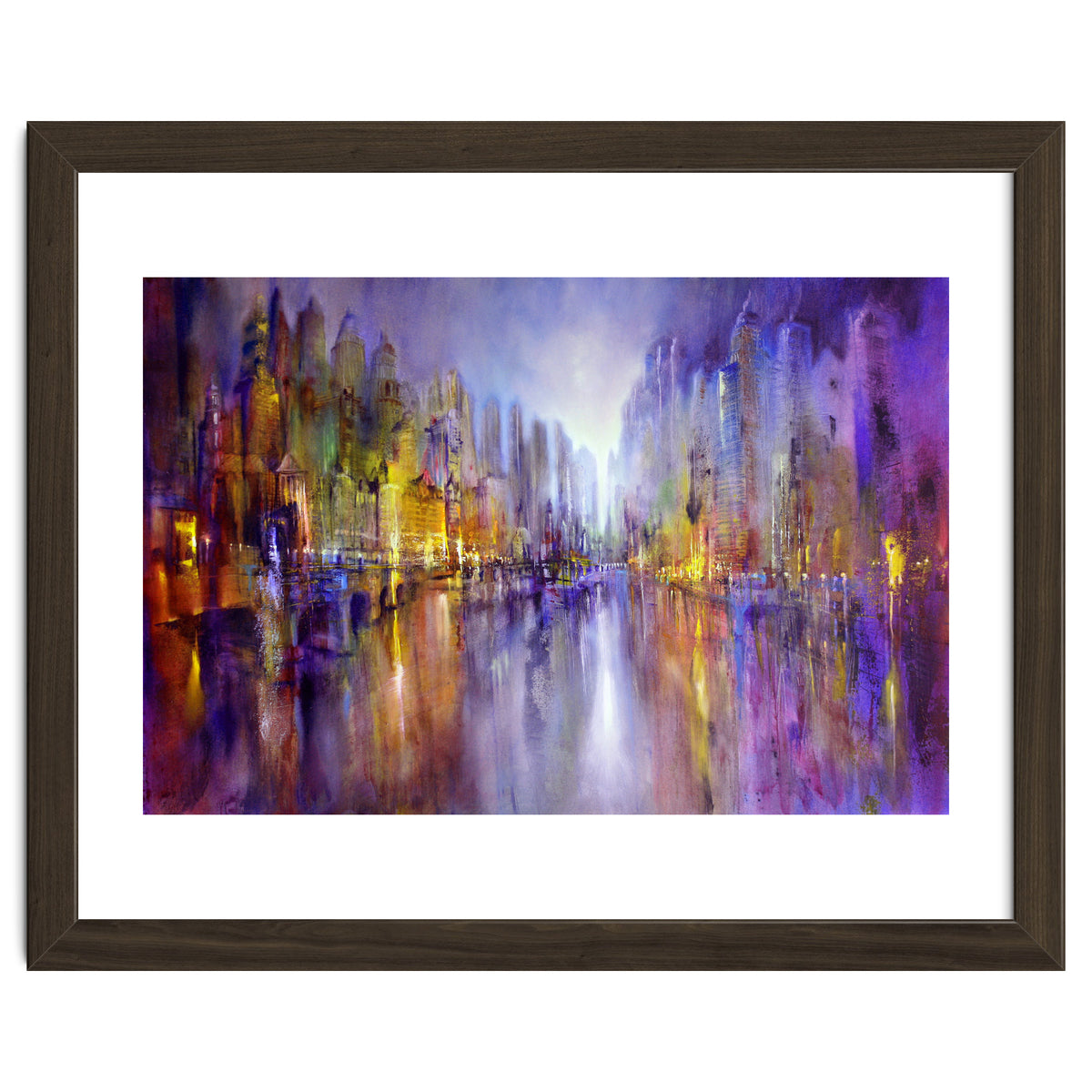 Stadt Am Fluss - city on the riverside