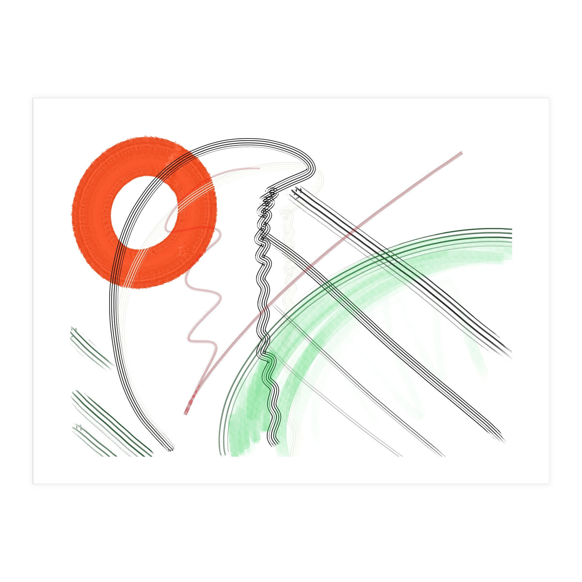 Traços E Leveza (Print Only)