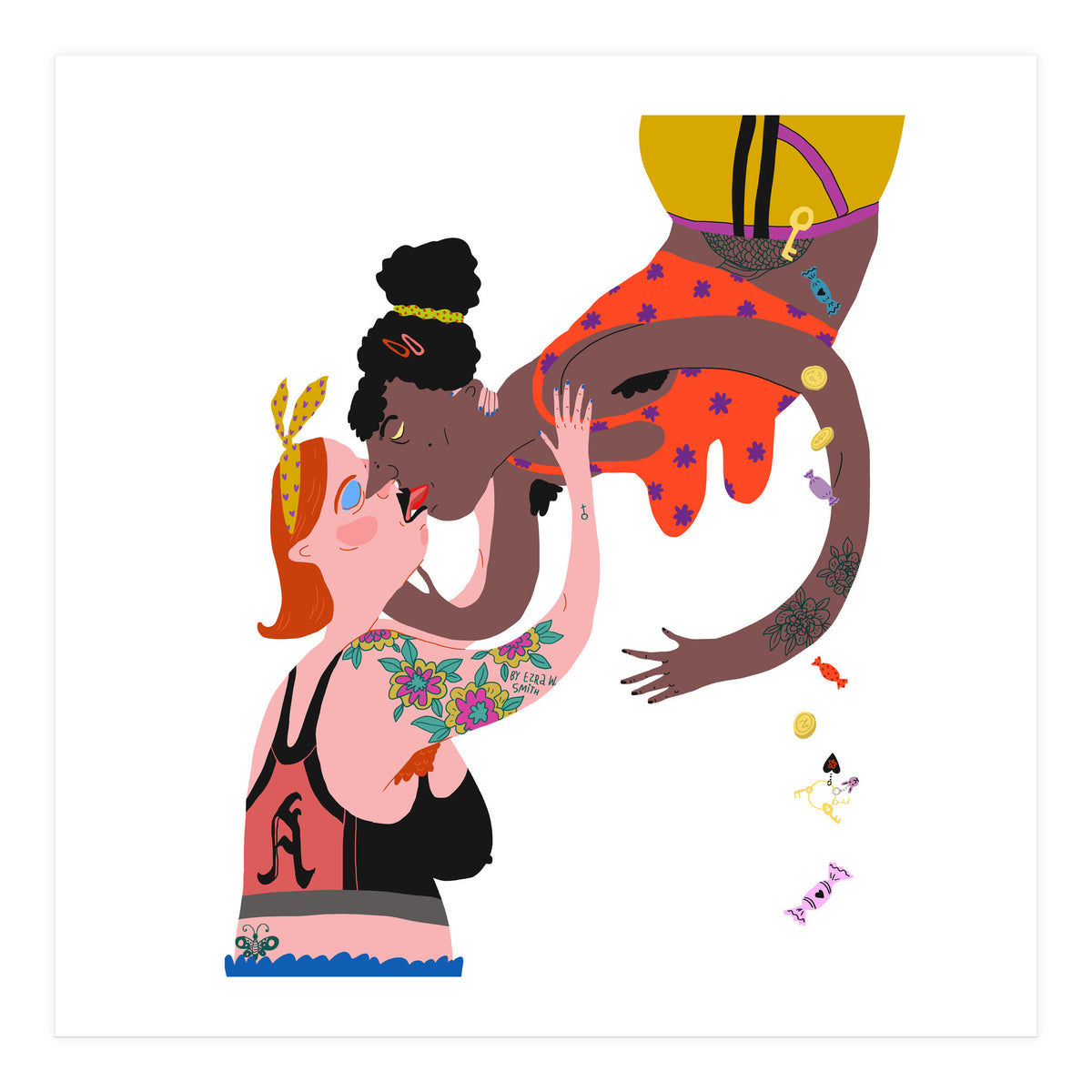 Hello Kiss (Print Only)