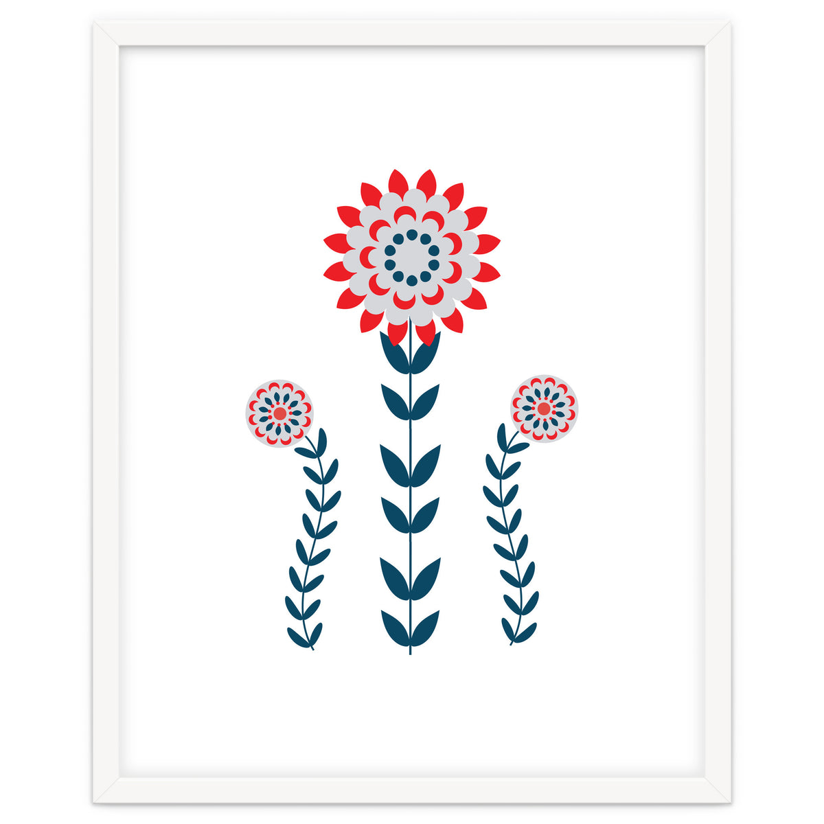 Scandi Folk Flowers