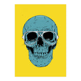 Blue Skull (Print Only) thumbnail