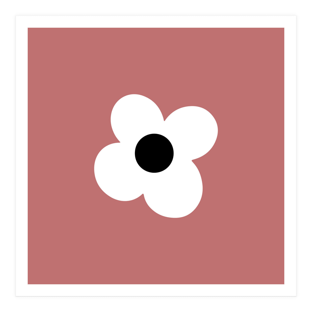 Max Folk Daisy Pink  (Print Only)