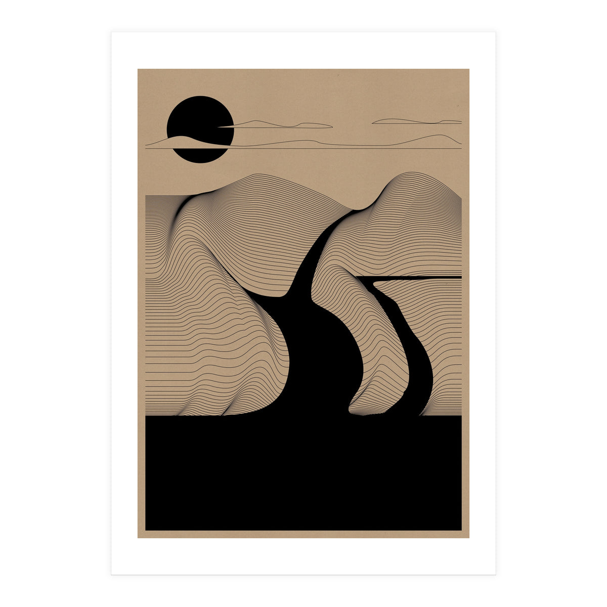 Another Place With A Lake (Print Only)