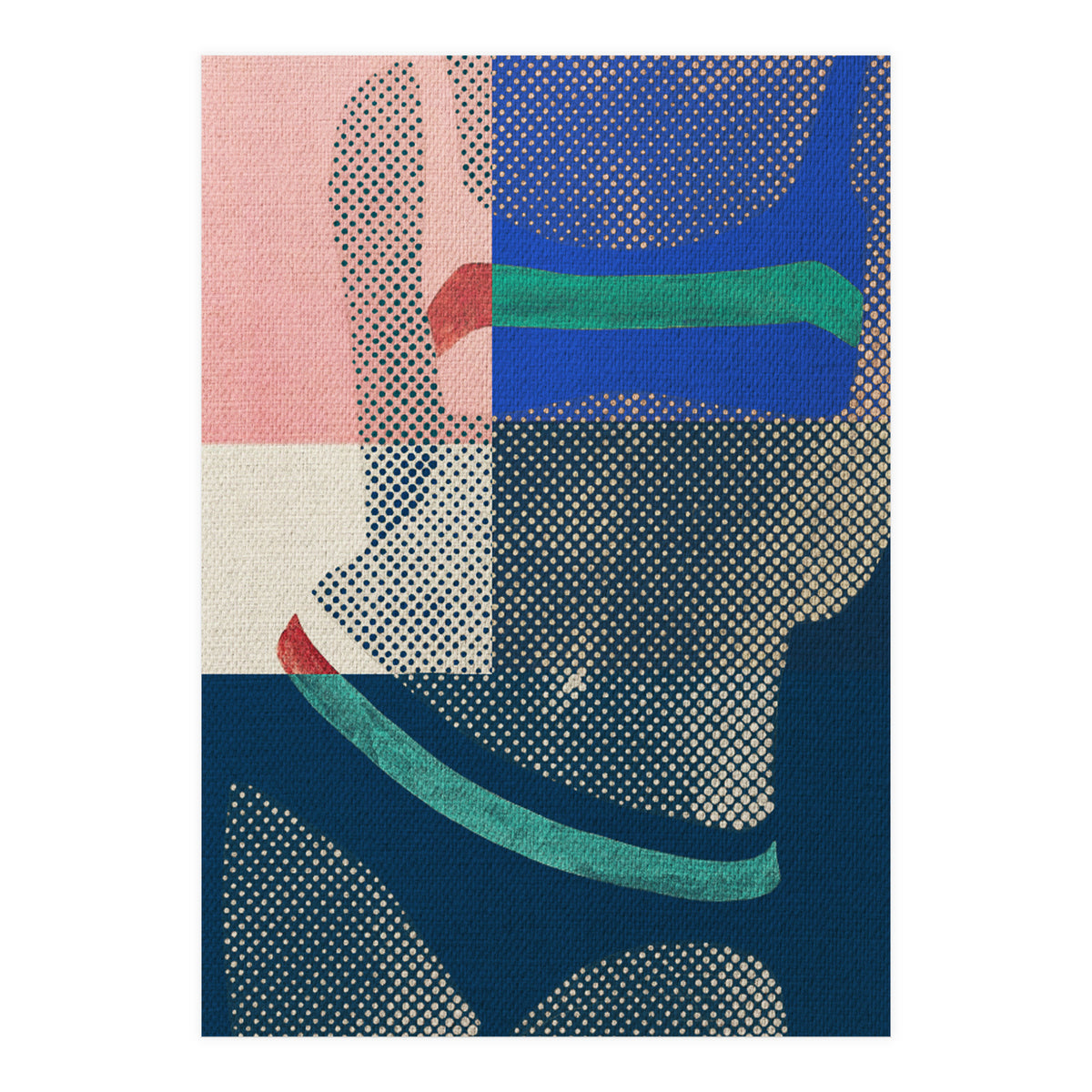 Gerald Laing's Girls 3 (Print Only)