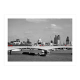 Red Buses London Thames (Print Only) thumbnail