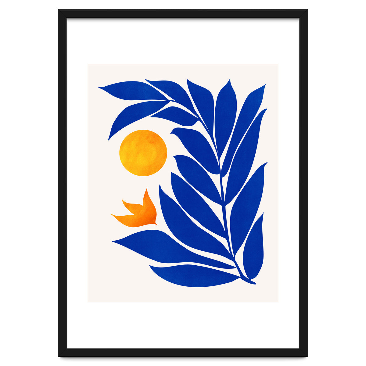 Indigo Garden Sunset