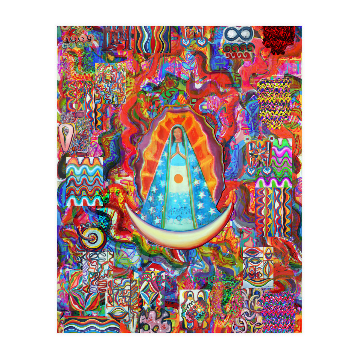 New Graffiti2022 Virgen De Lujan 5 (Print Only)