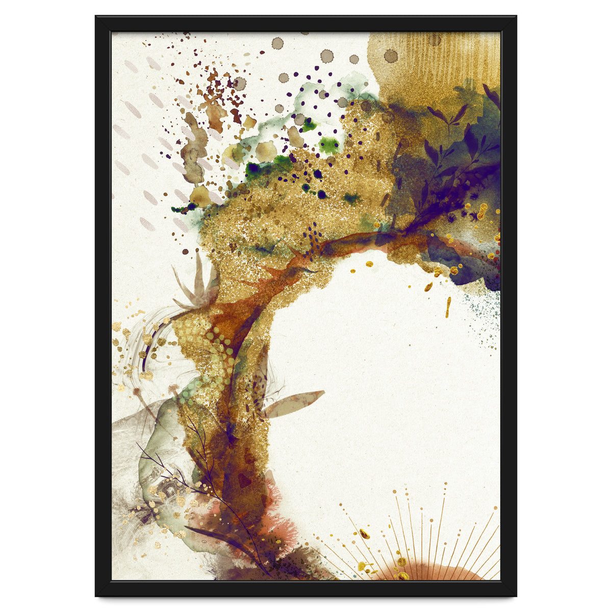 Abstract Floral - Autumn Winds