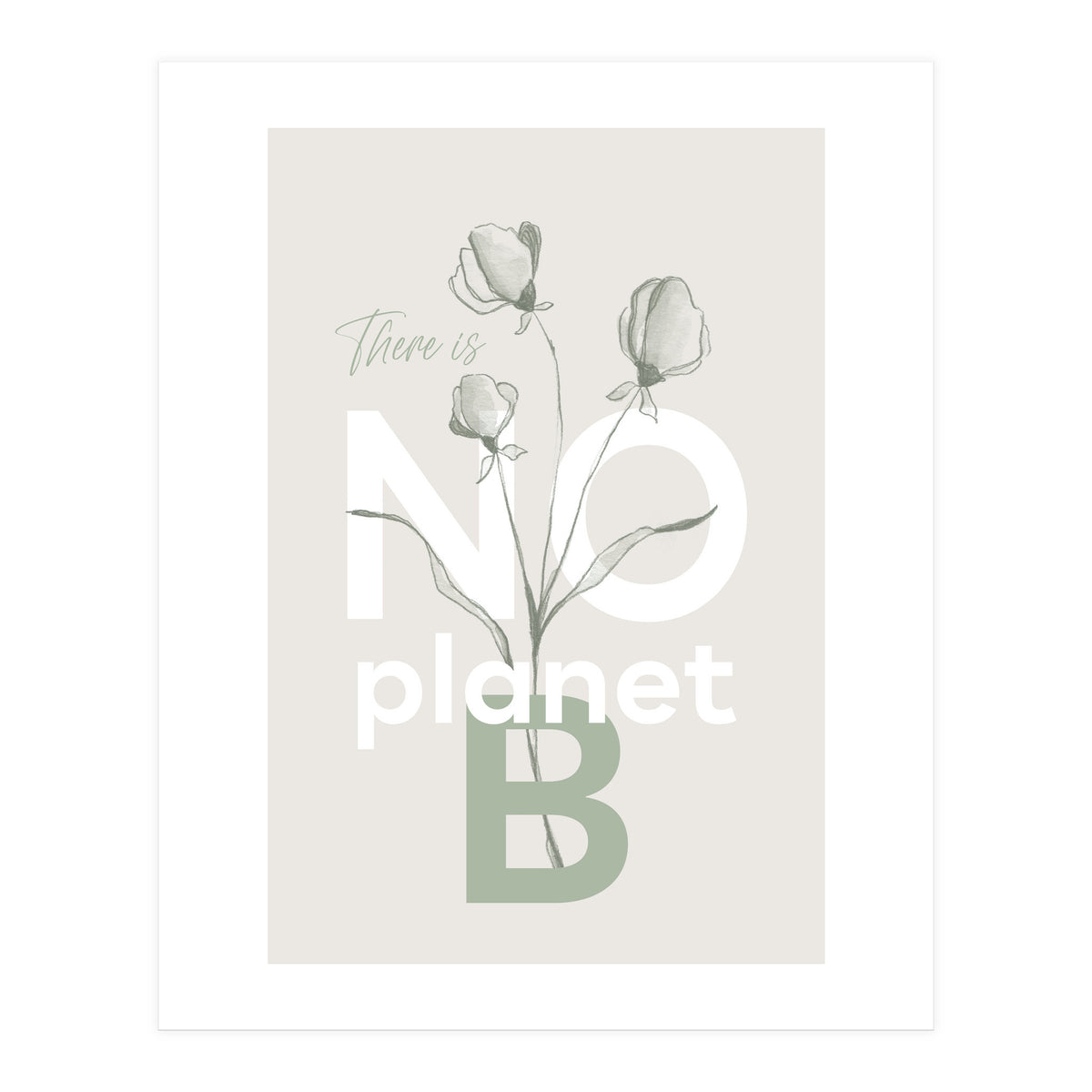 There is no planet B (Print Only)