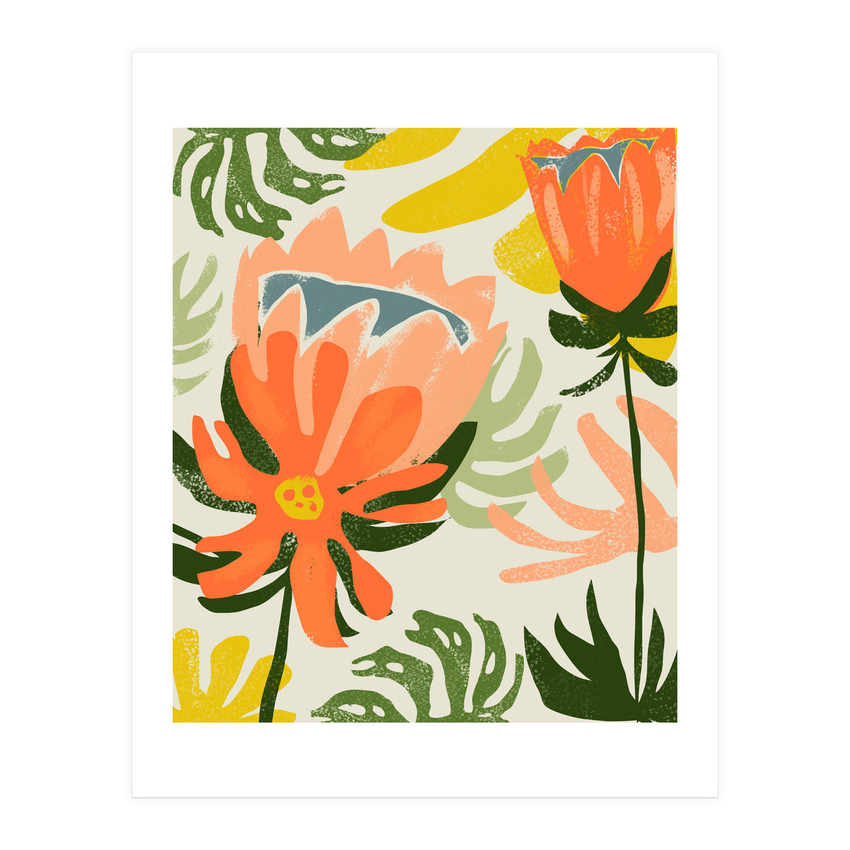 May The Flowers Remind Us Why The Rain Was So Necessary (Print Only)