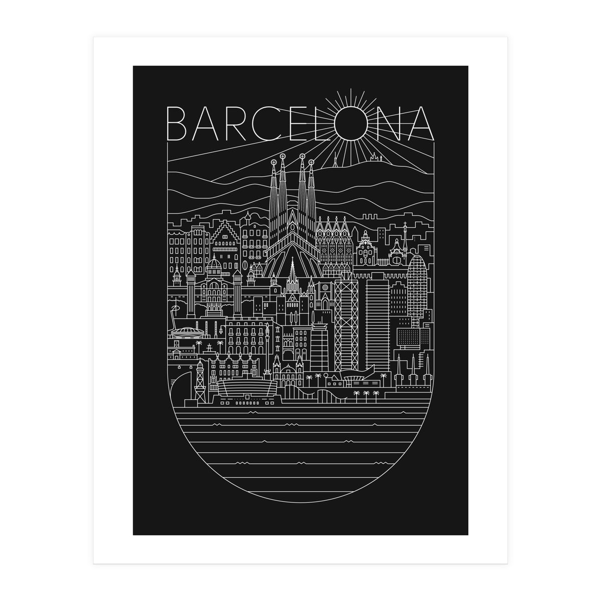 Barcelona (Print Only)