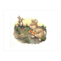 Harvesting Bunnies (Print Only)