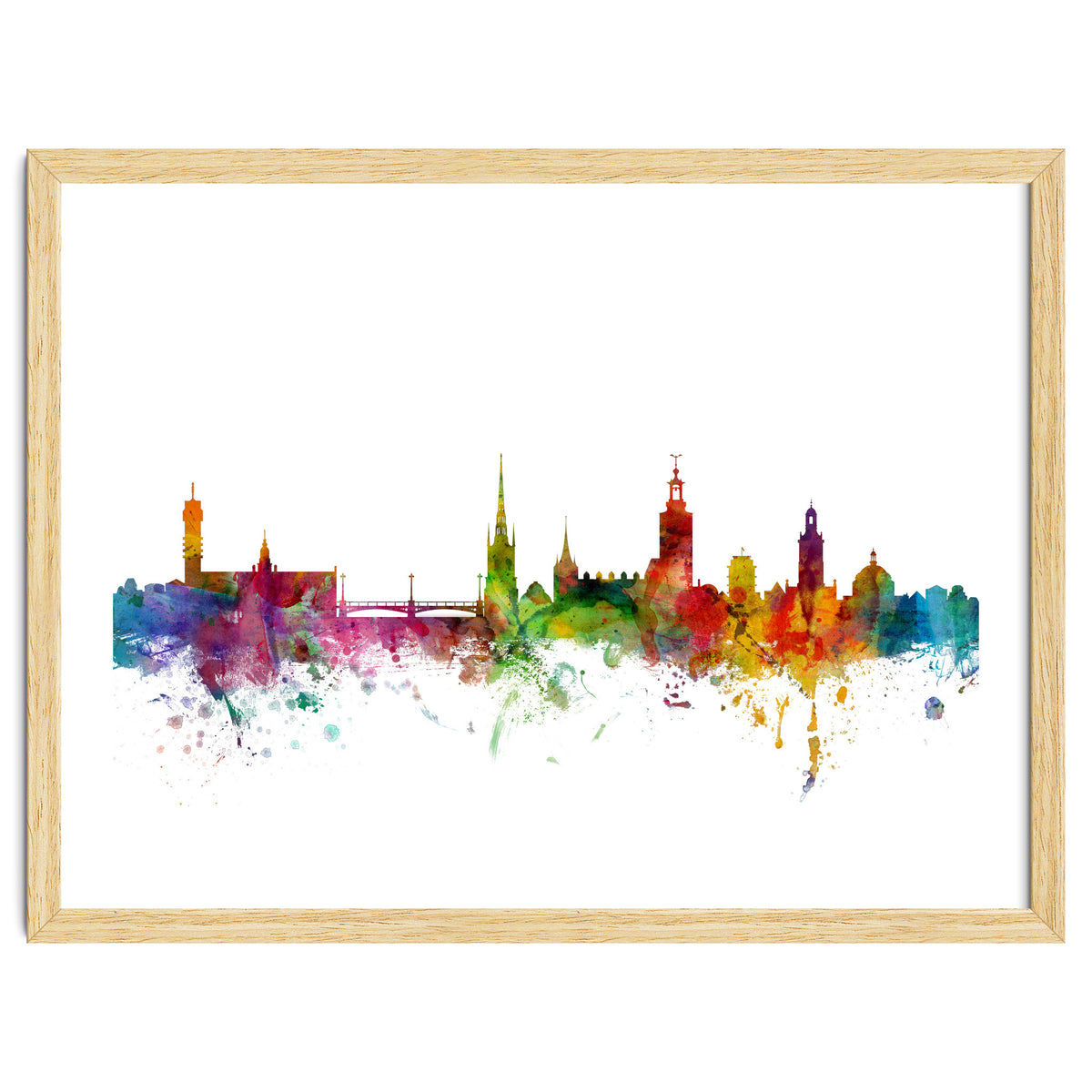 Stockholm Sweden Skyline