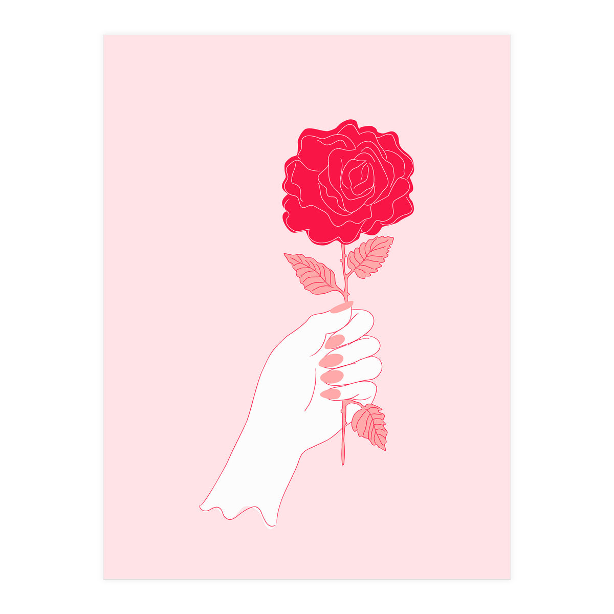 Feminist Rose (Print Only)