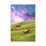 Space Cow Series II (Print Only) thumbnail
