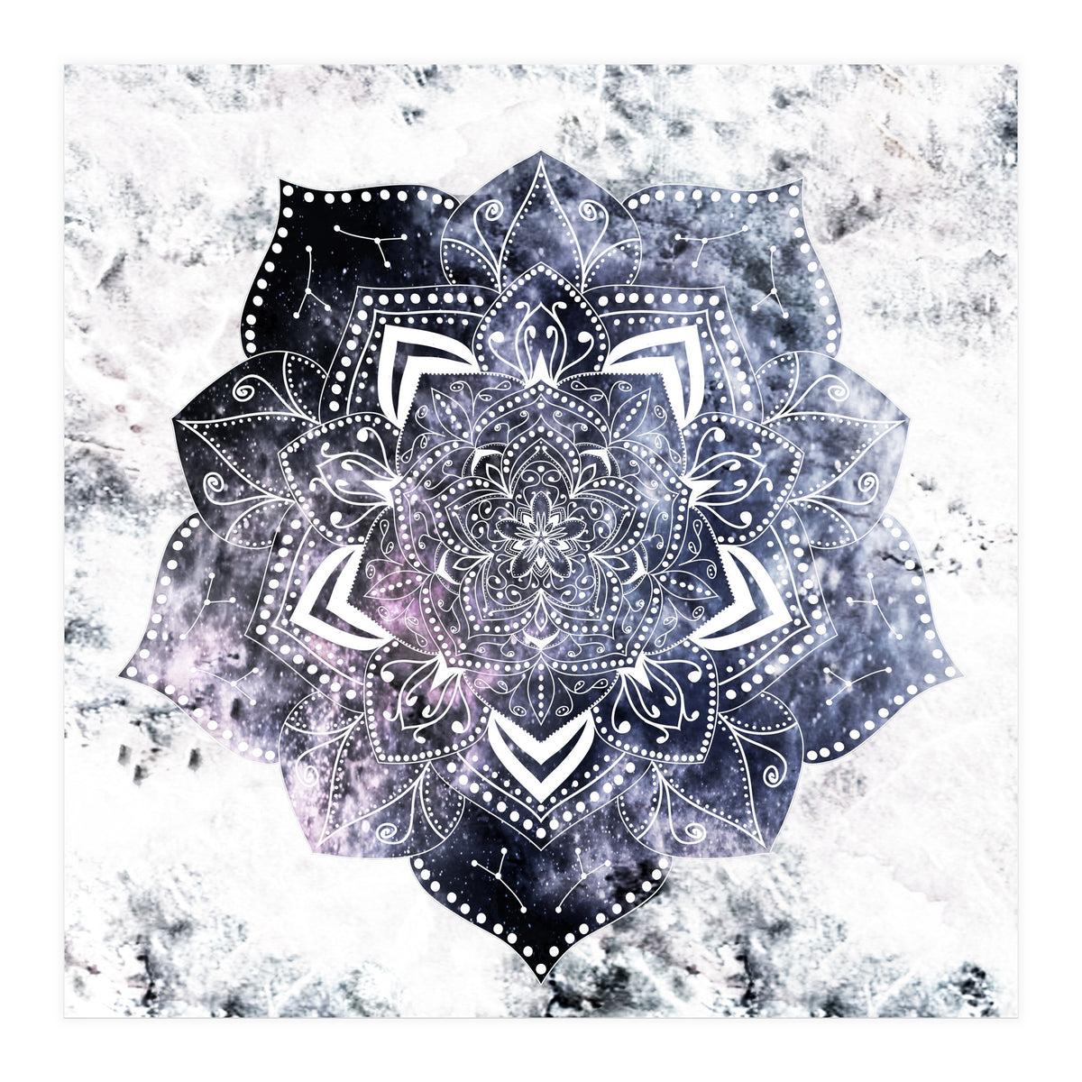 Cancer Constellation Mandala (Print Only)