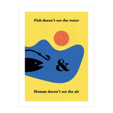 Fish - Water & Human - Air (Print Only) thumbnail
