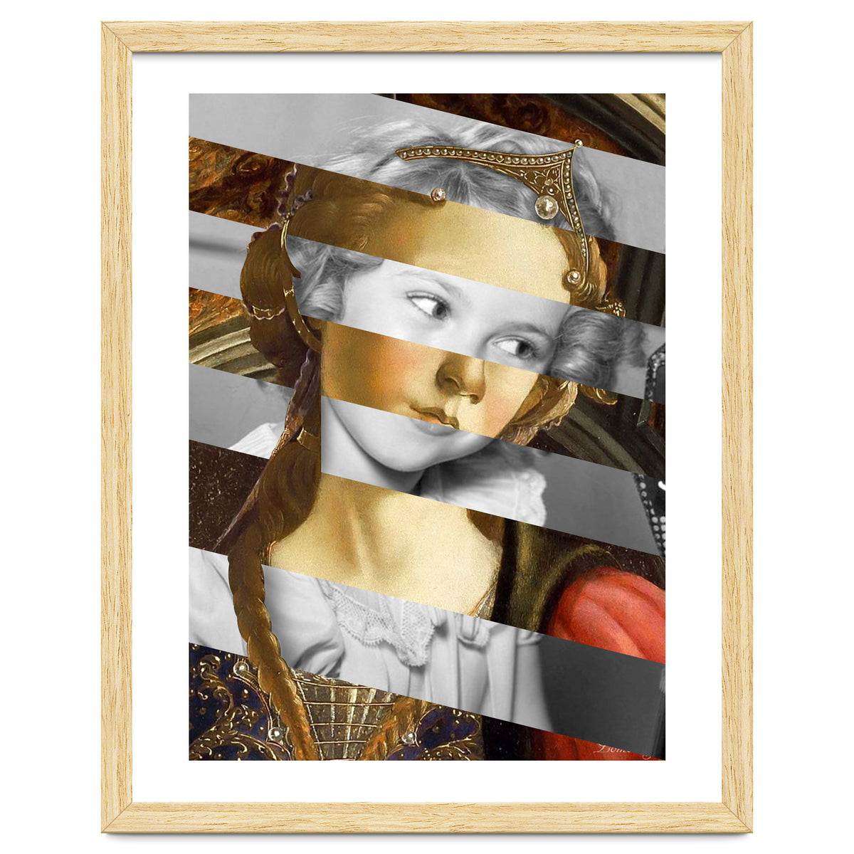 Botticelli's Fortitude & Shirley Temple