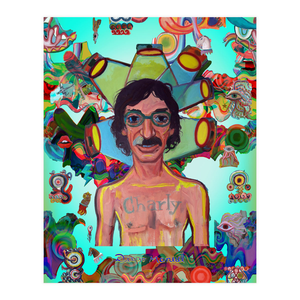 Charly Y Graffitis (Print Only)