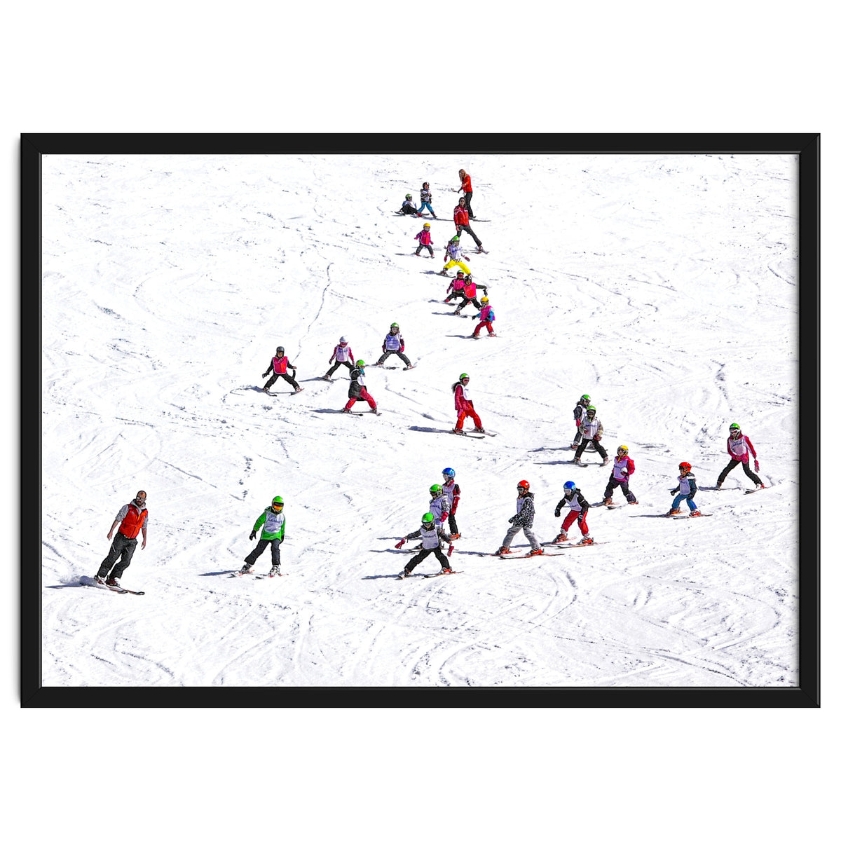 Ski school (Colour)