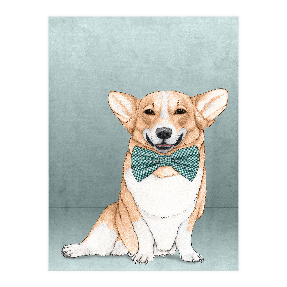 Corgi Dog (Print Only)