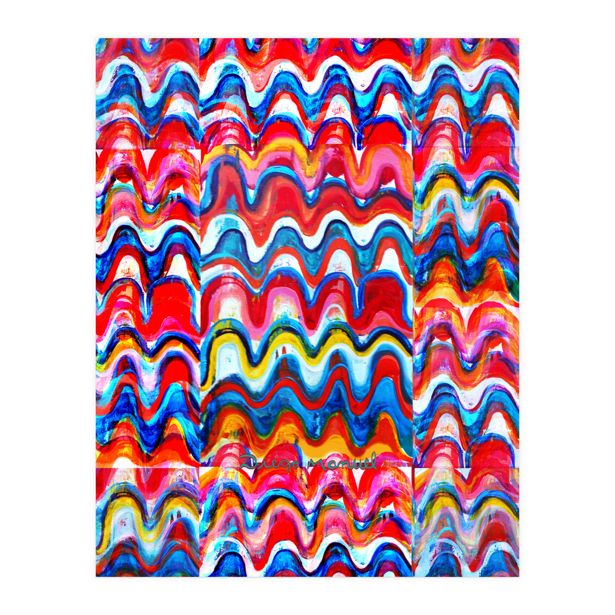 Pop abstract color full (Print Only)