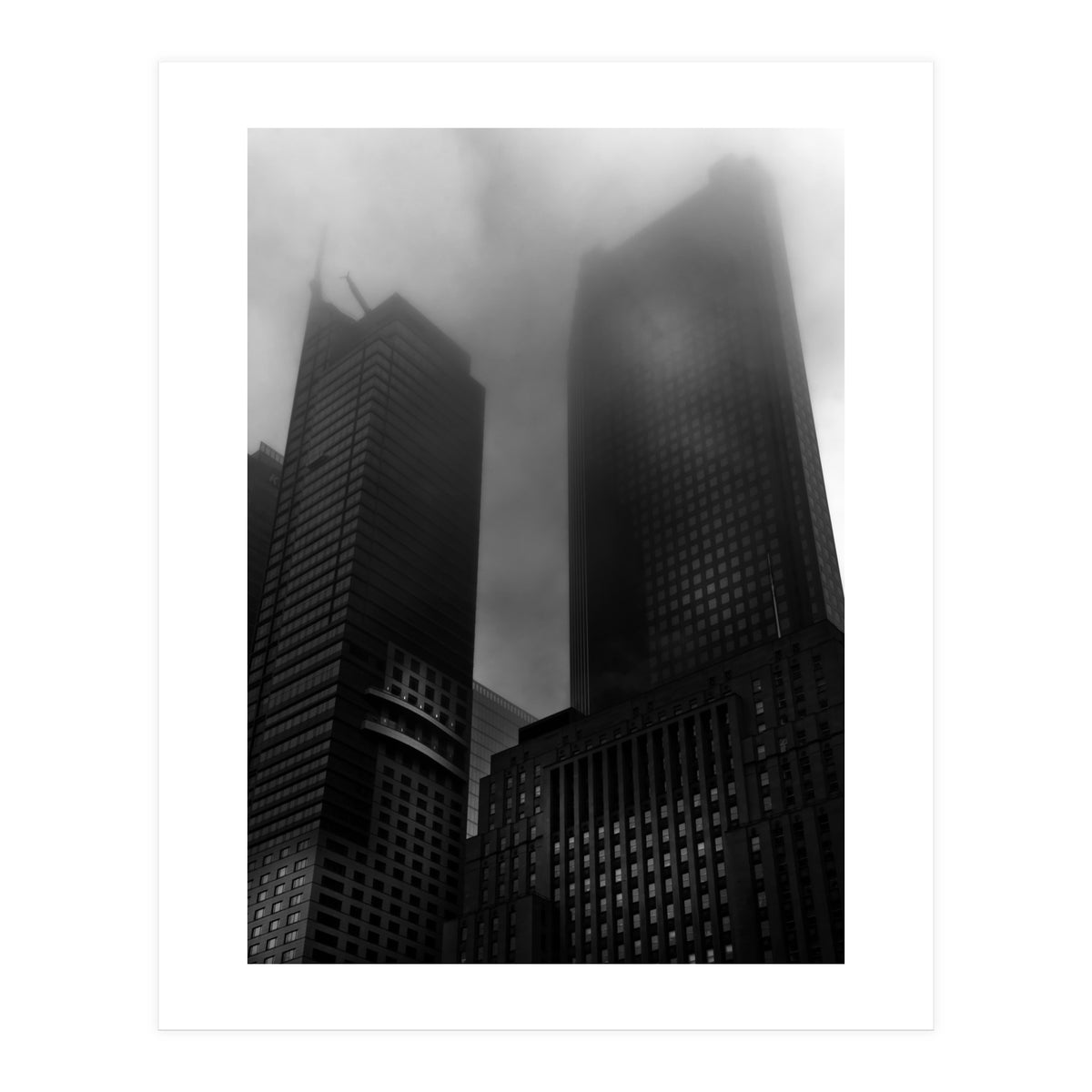 Downtown Toronto Fogfest No 2 (Print Only)