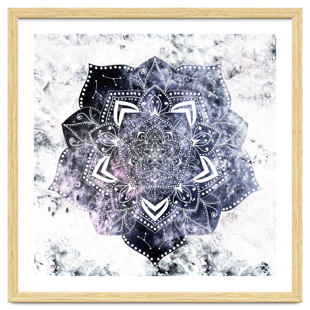 Cancer Constellation Mandala