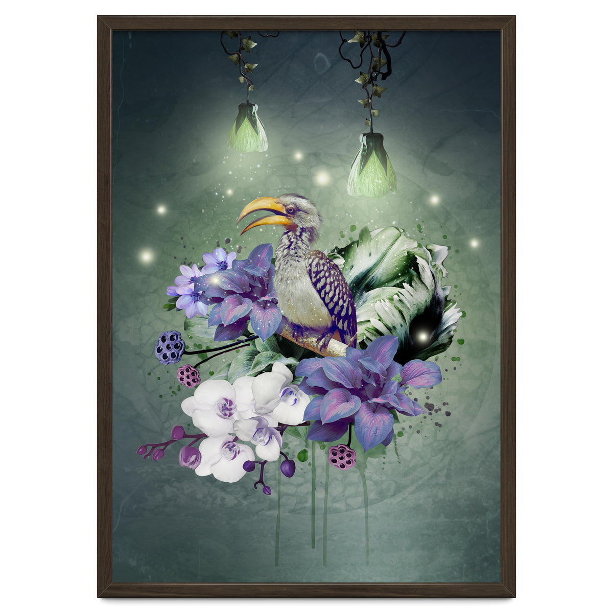 Floral Magic Hornbill