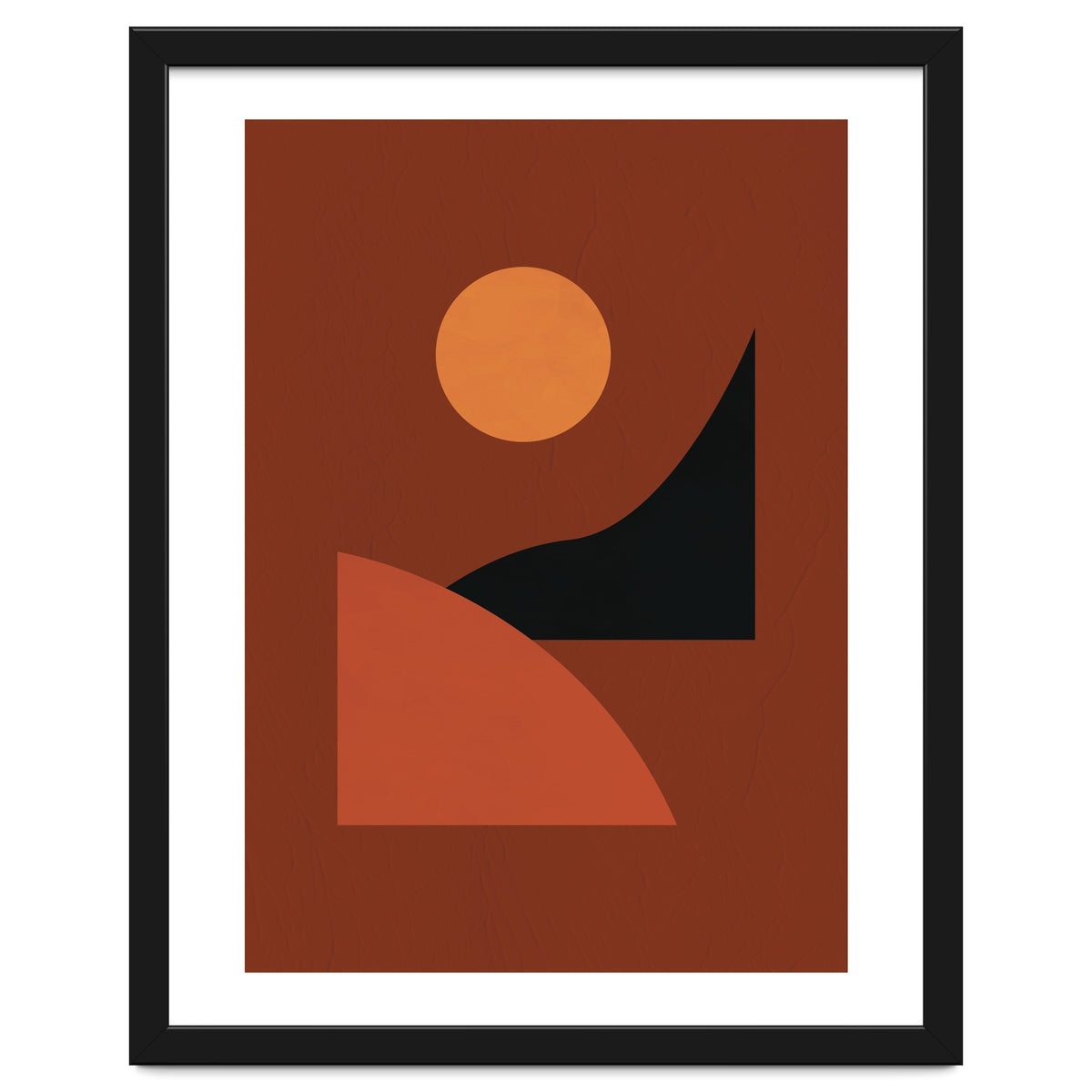 Abstract Geometrical Terracota Earthy Tones