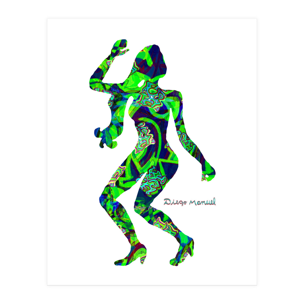 Dance Girl B 19  (Print Only)