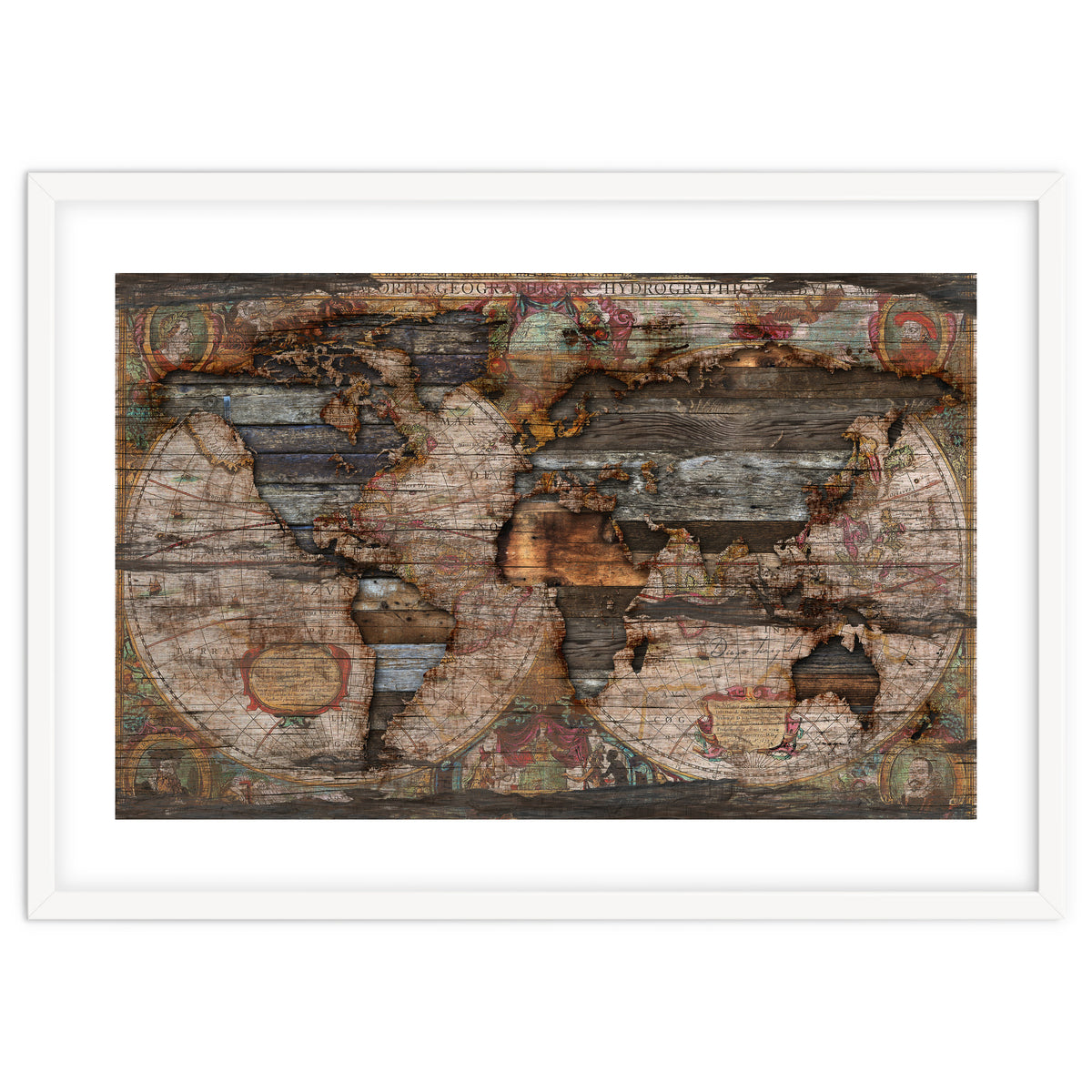 Reclaimed Map