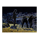 Photographers at the beach (Print Only) thumbnail
