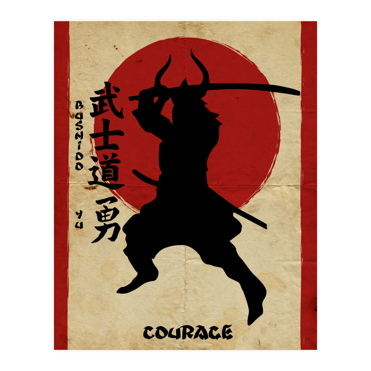 Bushido Courage (Print Only)