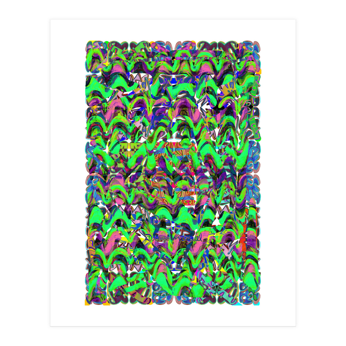 New Graffiti B 9 (Print Only)