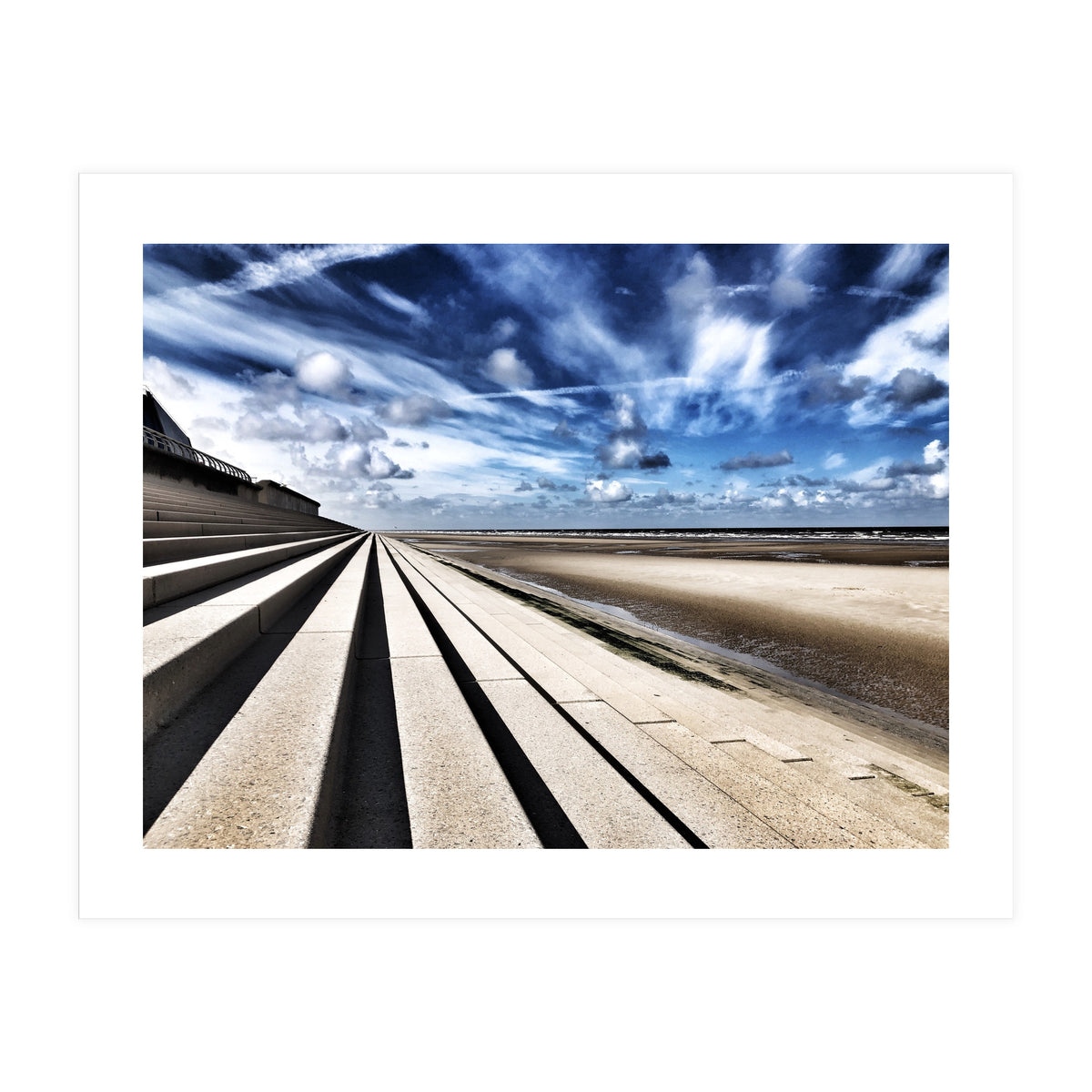 Blackpool Beachfront Img 9902 (Print Only)