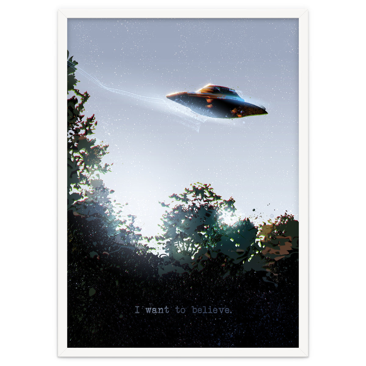 I Want To Believe Displate