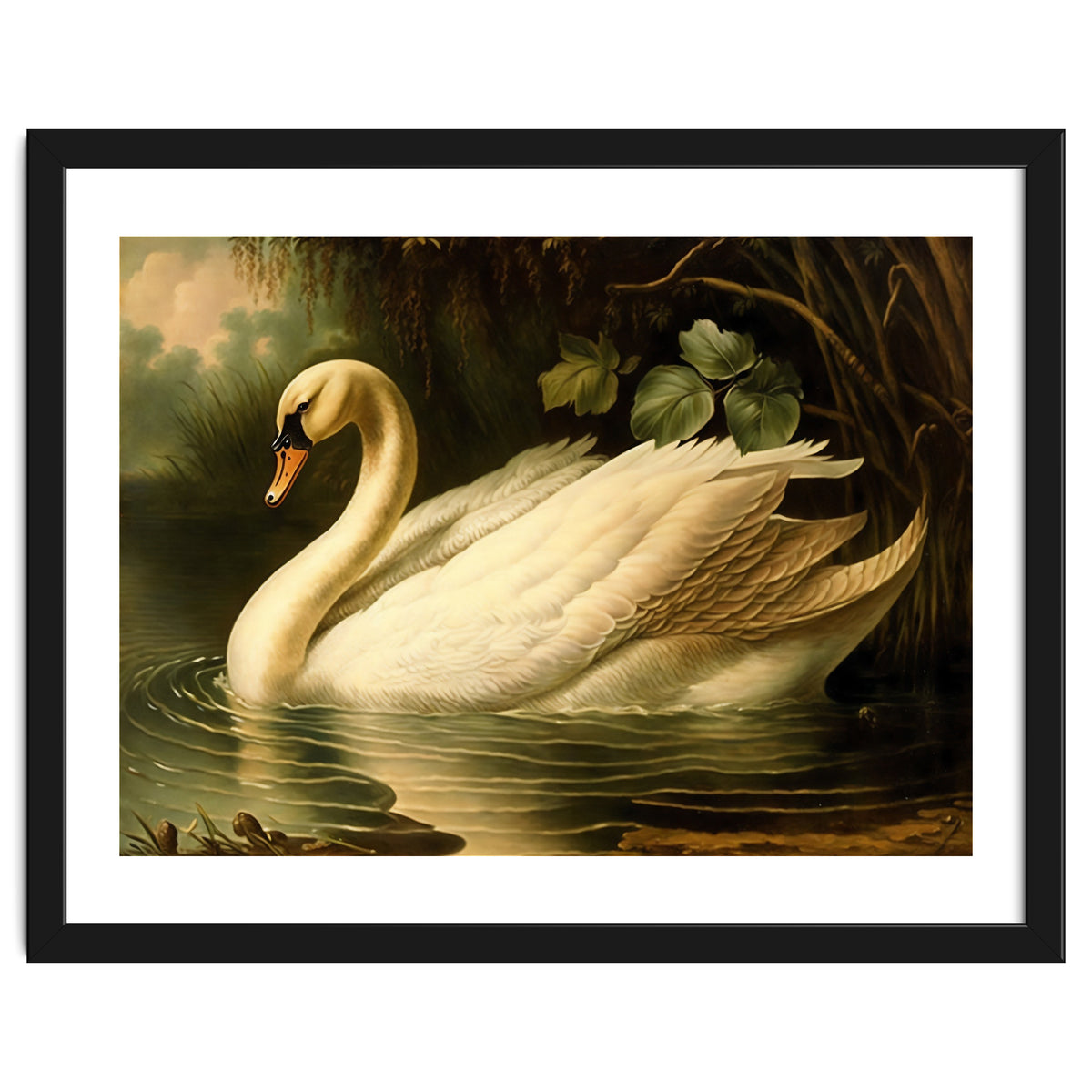 Swan Classic Painting