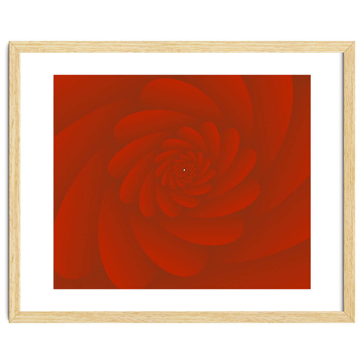 3 D Image Abstract Rose Flower ART